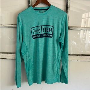 Under Armour Teal HeatGear Shirt